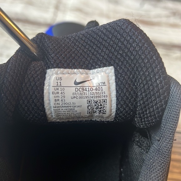 Nike Men’s Max Genome Blue/Black-White Size 11 - Picture 9 of 9